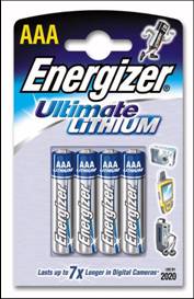 Energizer Lithium-Batterien