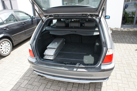 AX-LOAD ON platzsparend im Kofferraum