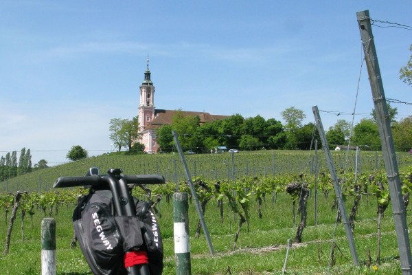 Birnau inmitten von Weinbergen