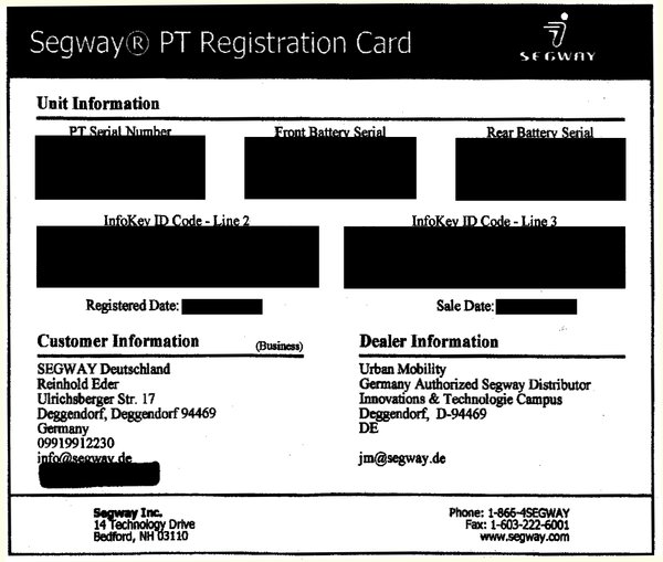 RegistrationCard